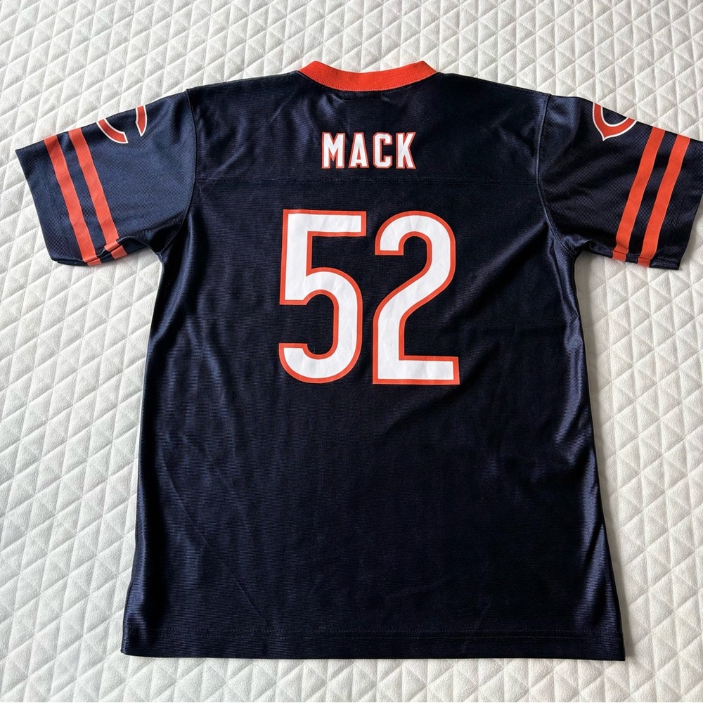 Khalil Mack Jersey #52 Chicago Bears NFL Football Youth XL (16/18) - Picture 8 of 15